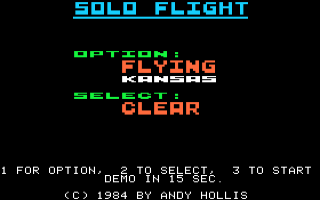 Solo Flight Screenshot 1